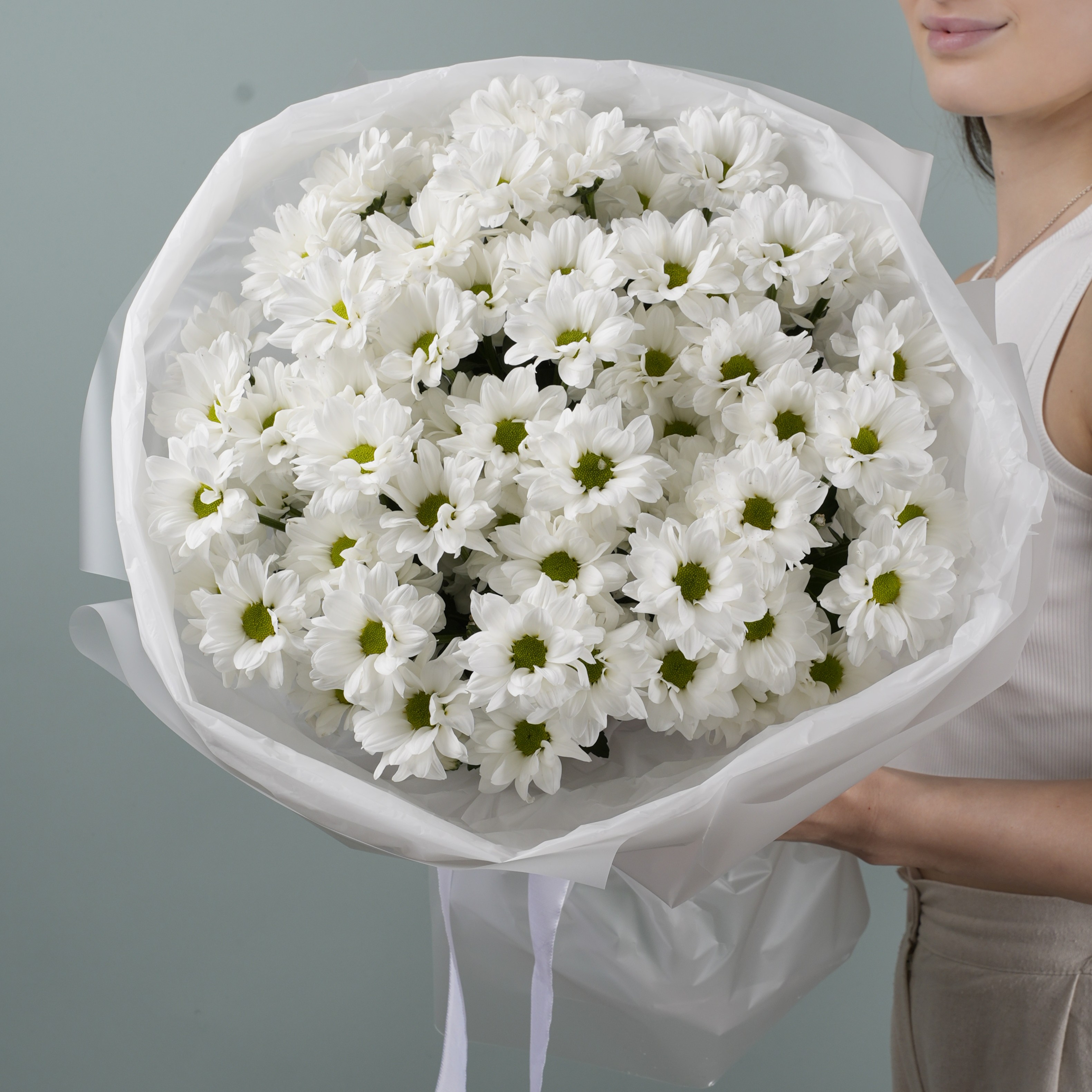 9 хризантем